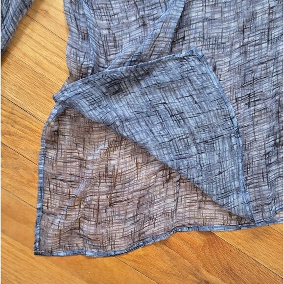 Chico's silk Kimono top flowy - Picture 5 of 6